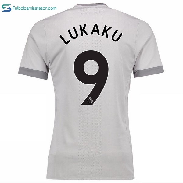 Camiseta Manchester United 3ª Lukaku 2017/18